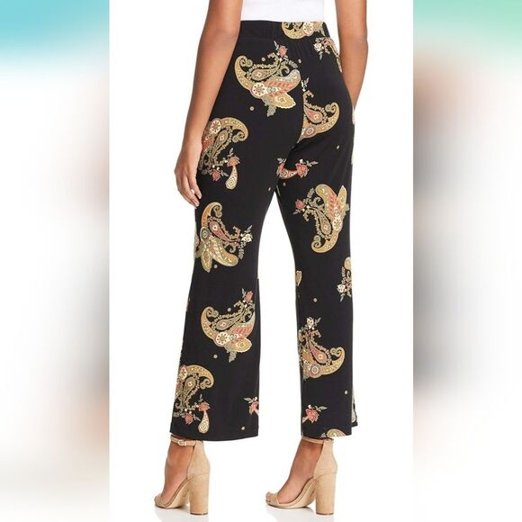 Vince Camuto Paisley Spice Knit slip on Pants Sz XXS - Picture 2 of 10